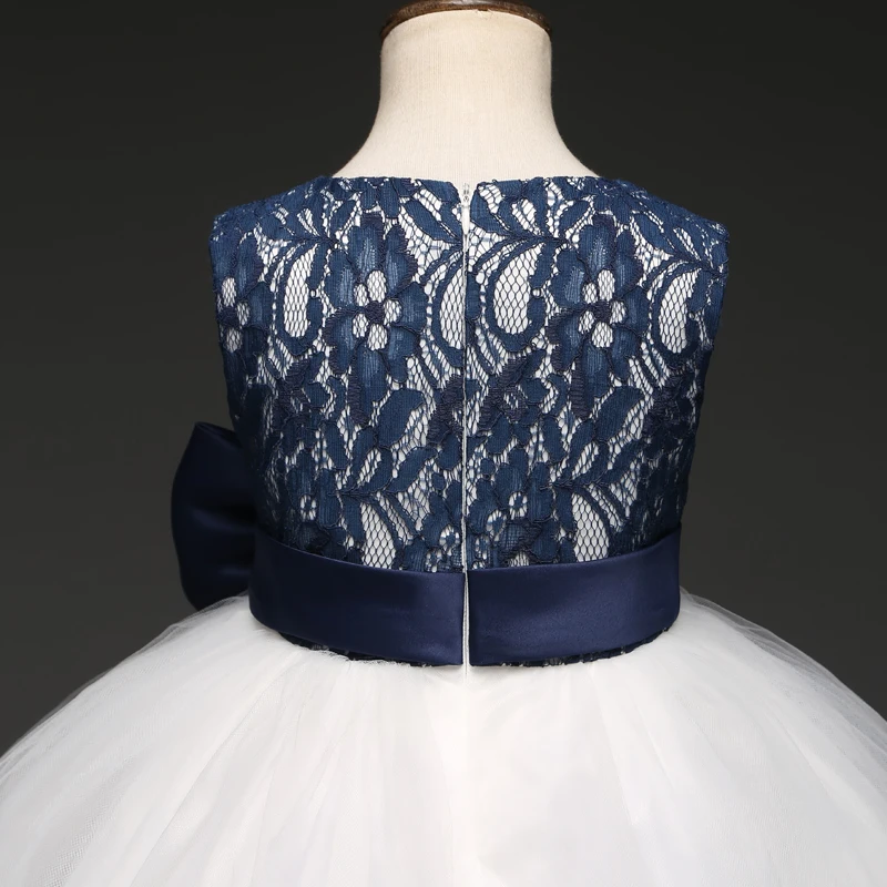 Children 4 5 6 years girl Birthday party Dresses Infant kids wear for Summer Wedding Bridal Dress Bow Print Teen clouthes | Детская