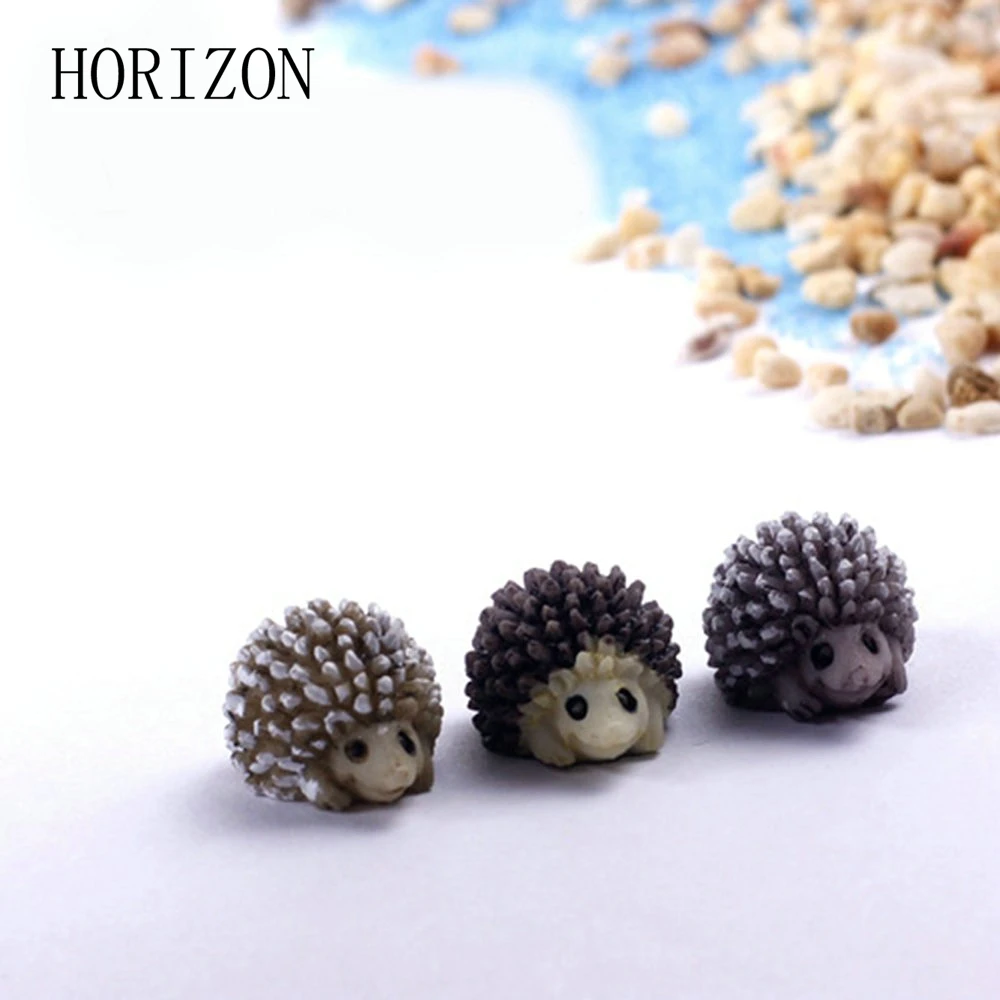 5 шт. милый Ежик микро бонсай для пейзажа растения садовый декор колья DIY Ремесло