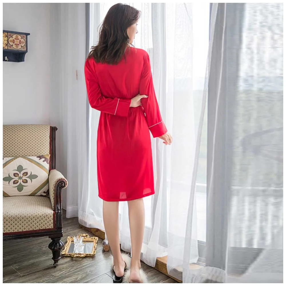 Сексуальный Атласный ночной халат для беременных женщин одежда сна халаты с