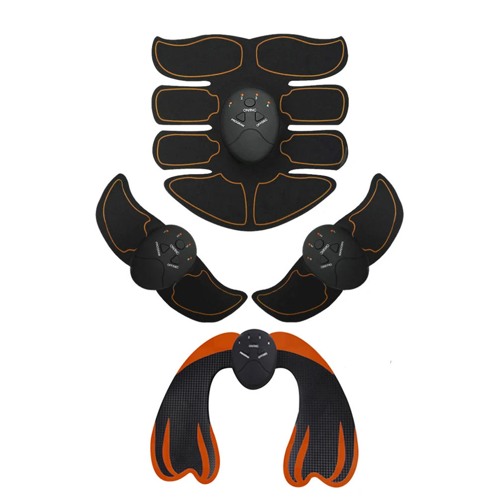 Whole Set A 1 Набор, дропшиппинг, ABS, фитнес, ягодицы, ягодицы, подтяжка, EMS тренажер для бедер, стимулятор мышц, тренажер для похудения, массажер, релаксация организма, тонкий - Цвет: Whole Set A