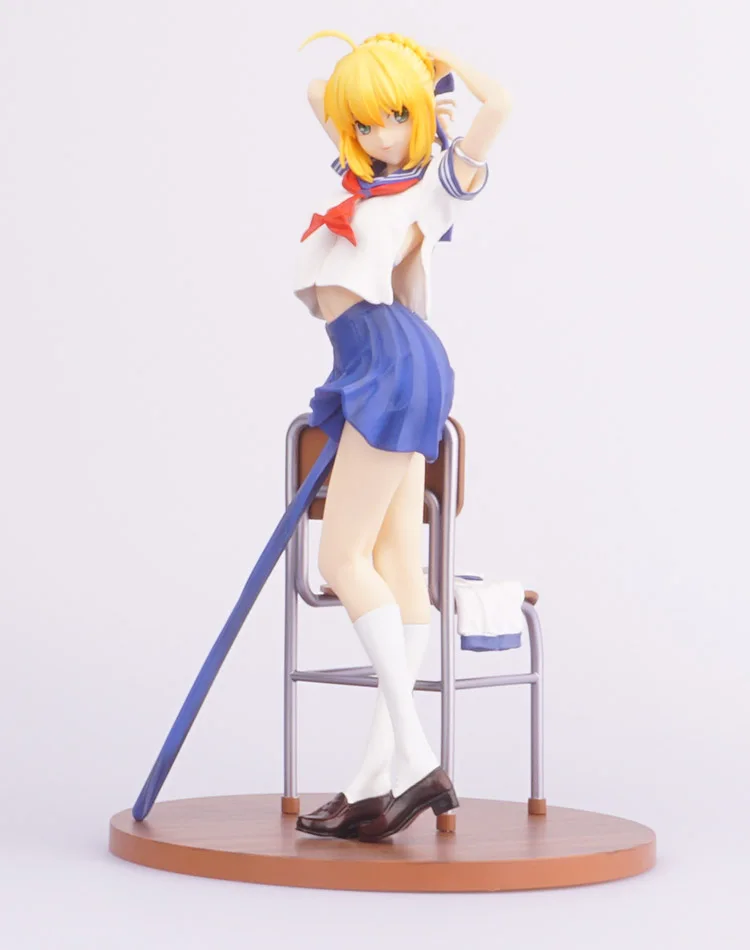 Экшн-фигурка Arturia Pendragon 24 см Fate stay night/Fate Zero школьная форма Коллекционная модель