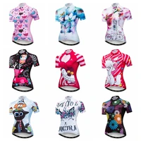 cats 2022 cycling jersey women bike jerseys mtb top maillot pro team summer racing road mountain sports shirt breathable pink