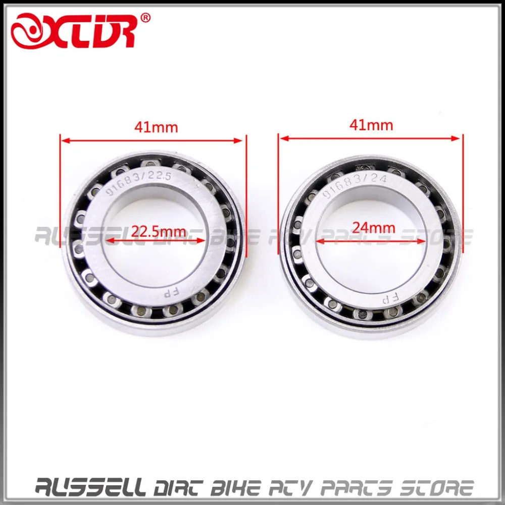 Конические Подшипники руля 41 22 5 24 для Honda CRF 50cc 250cc Dirt Pit Pro Bike 91683/22.5 91683/24|bearing