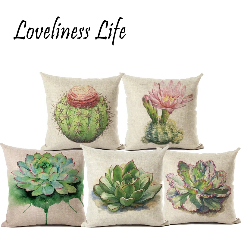 Зеленый дизайн чехол для подушки домашний и автомобильный Декор Наволочка