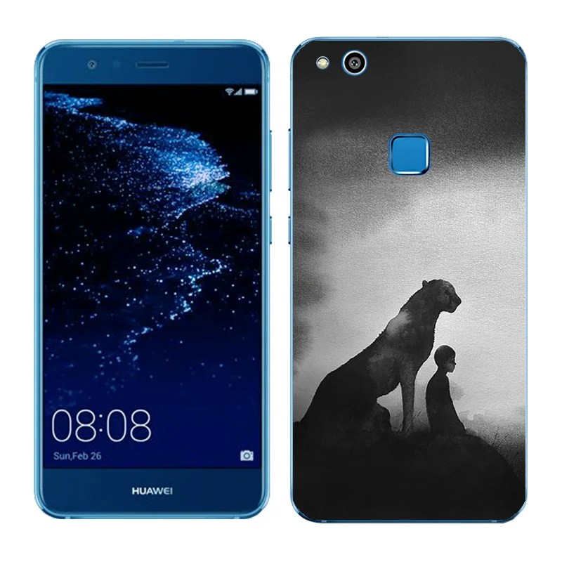 Чехол для Huawei P10 lite чехол с рисунком космонавта 5 2 дюйма Lite P10lite | Мобильные
