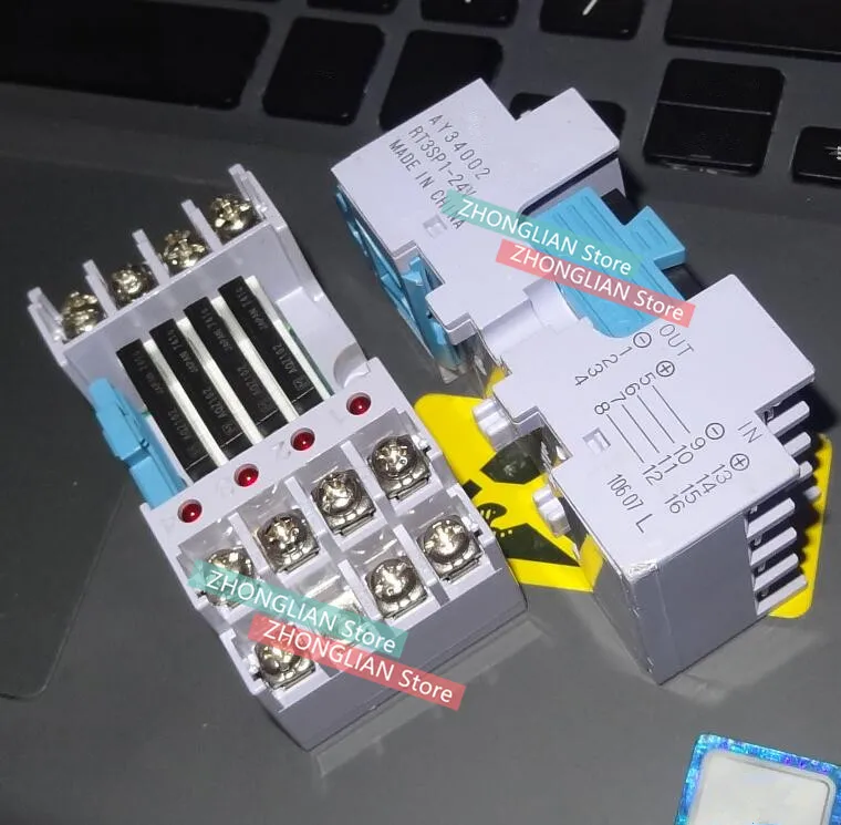 

2pcs/Lot AY34002 RT3SP1-24V with relay AQZ102 genuine relay