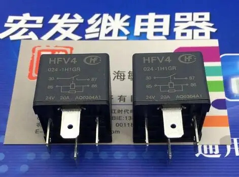 Горячая новинка реле HFV4-024-1H1GR HFV4 024-1H1GR HFV40241H1GR HFV4-0241H1GR 0241H1GR 24V 24VDC DC24V DIP4 10 шт./лот |