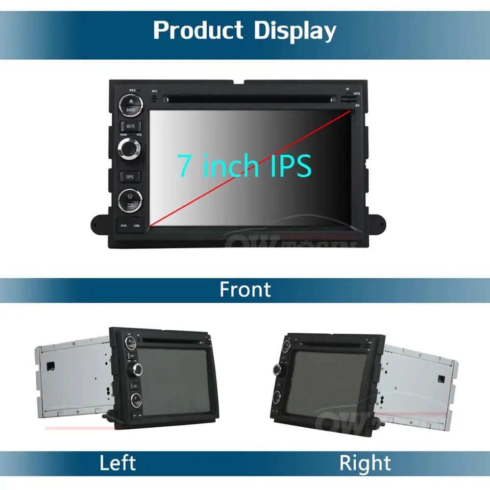 " ips 8Core 4G+ 64G Android 9,0 автомобильный DVD радио gps для Ford Explorer Fusion Mustang Focus Edge Expedition Escape F150 DSP CarPlay