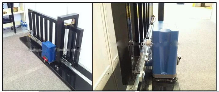 AC220V водонепроницаемый 800 кг автоматический Электрический раздвижные ворота открывалка мотор операторы драйвер наборы с 4 м металлические стеллажи для домашней безопасности