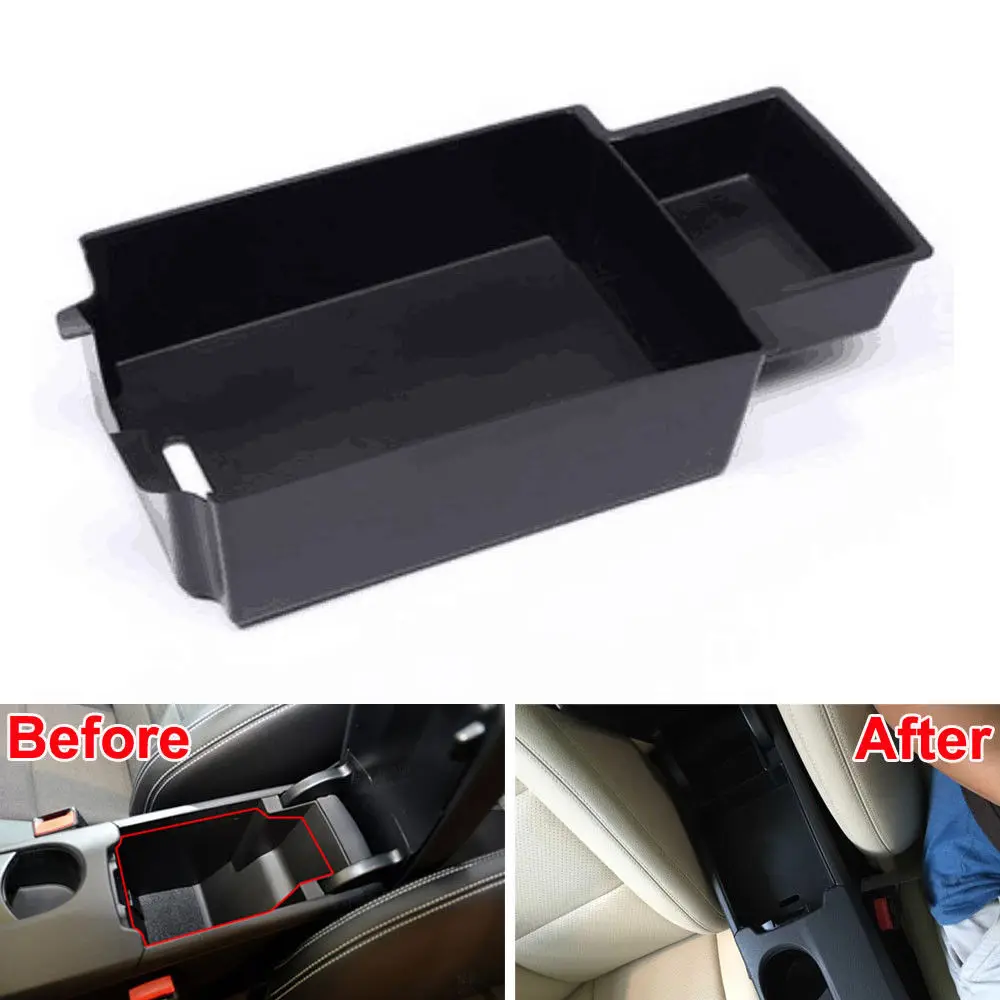 

ABS пластик консоль центр подлокотник коробка для хранения паллет Контейнер Чехол подходит для Benz GLA200 GLA260 автомобильный Стайлинг авто аксес...