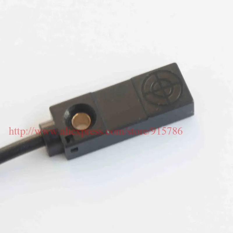 2 шт. датчик приближения с плоским типом и трехпроводным постоянным током NPN