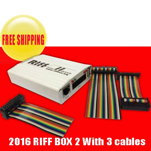 RIFF box V2 лучший Jtag для htc SAMSUNG huawei разблокировать и вспышка &amp Repair с 2 шт. плоские
