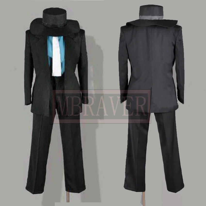 Lupin 3 й III Rupan Sansei Daisuke Jigen полный комплект косплей костюм на заказ любой размер|cosplay