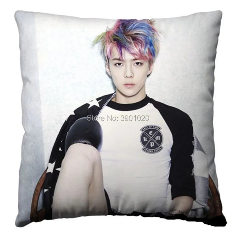 Sehun Boyfriend kpop Женская квадратная Подушка по индивидуальному заказу|Подушки на