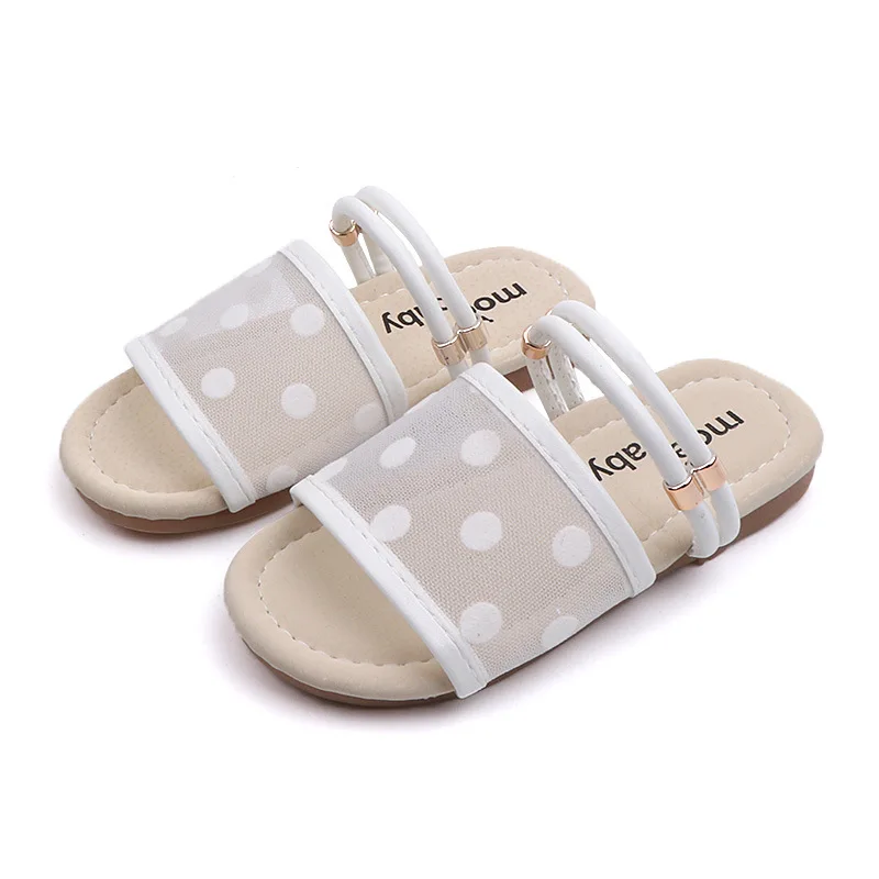 2019 модные детские тапочки для мальчиков и девочек Летние сандалии шлепанцы