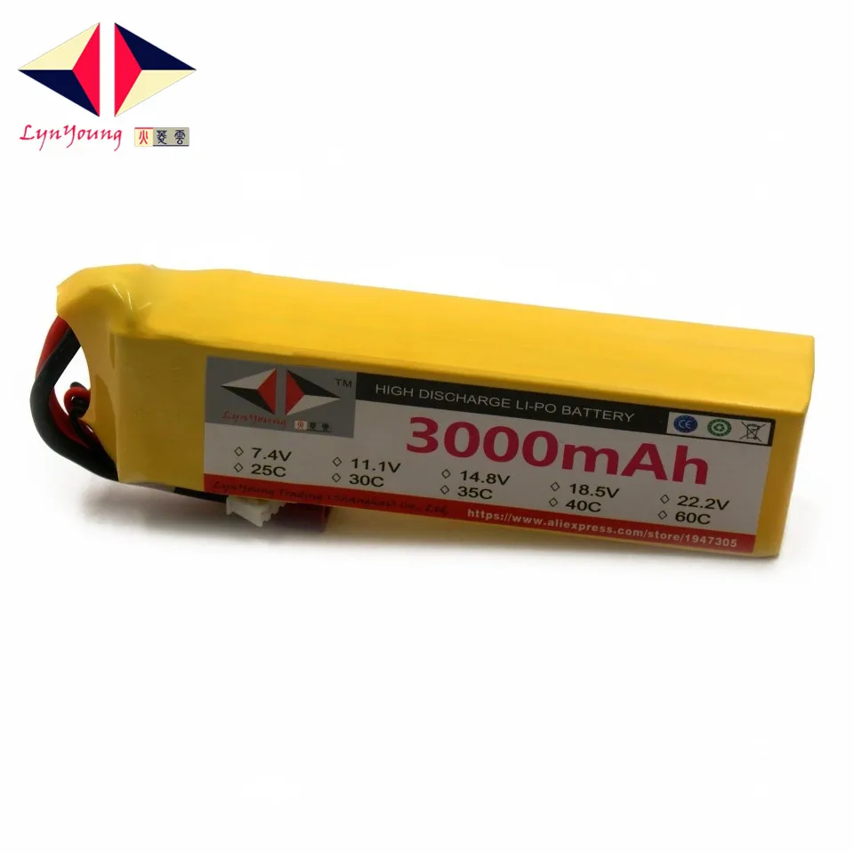 Аккумулятор HX Lipo 3S 11 1 В 3000 мАч 25C 30C 35C 40C 60C для радиоуправляемого дрона