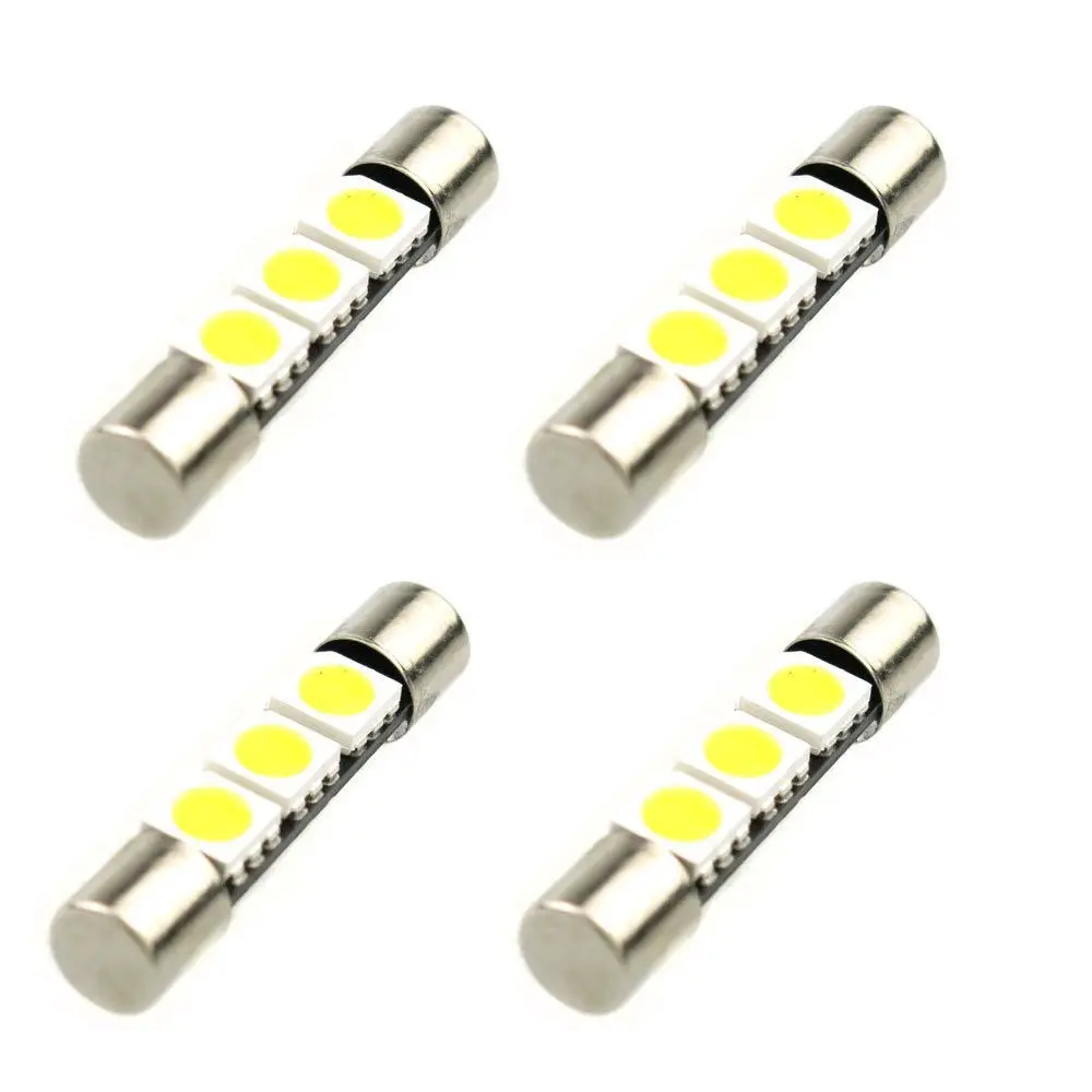 Лампа Torpedo с 3 светодиодами 28 30 мм 10 шт.|lampada torpedo|3 ledpingo led |