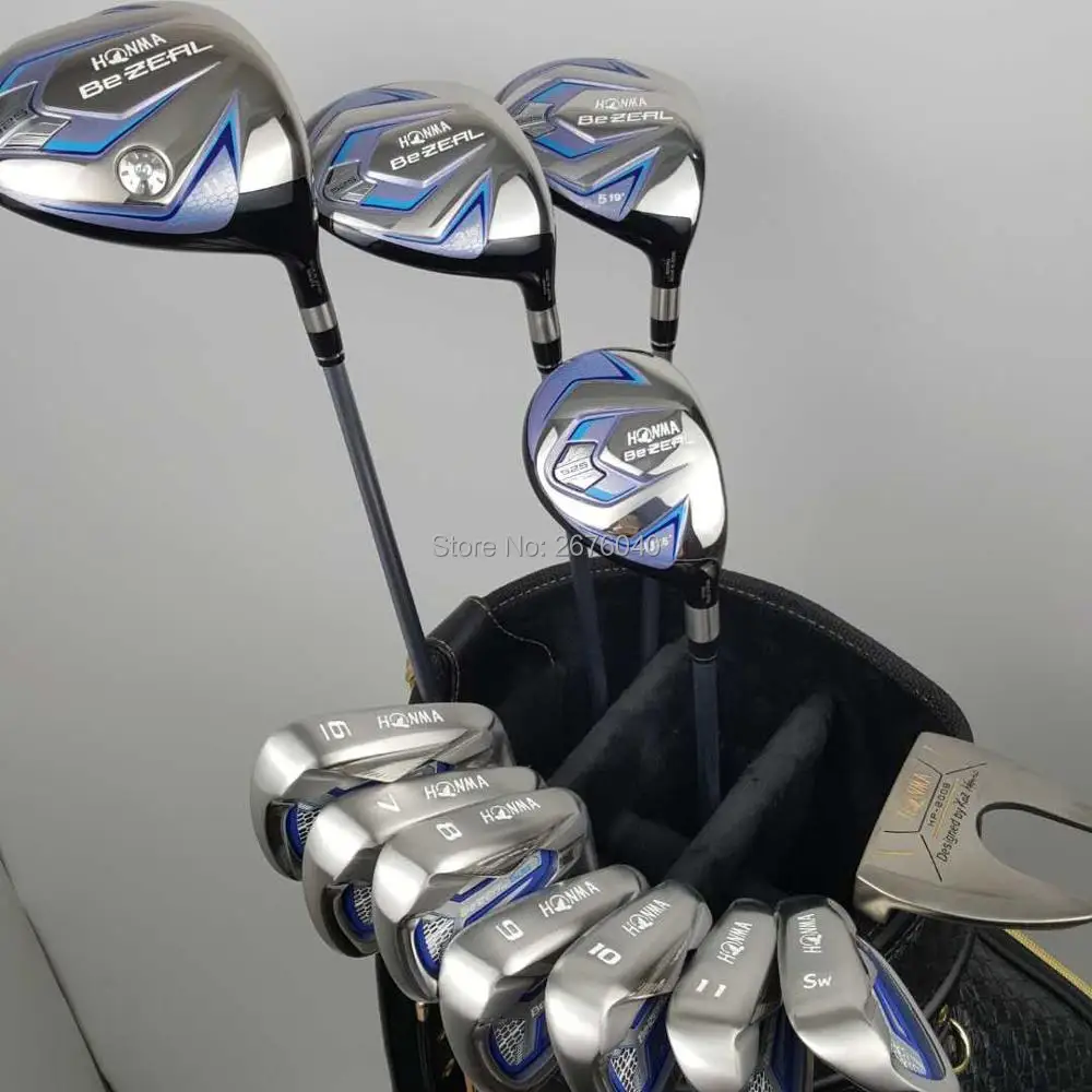 Клюшки для гольфа HONMA BEZEAL 525 клюшки с графитовым стержнем L flex (без мешка)