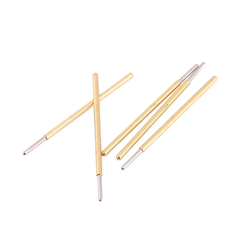 Пружинные контактные зонды WALFRONT диаметр 0 68 мм длина 16 набор штырьков с круглым