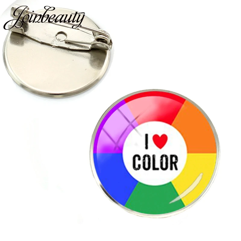Броши JOINBEAUTY I love Color радужные для лесбиянок NS191 |