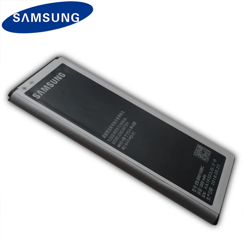Оригинальная запасная аккумуляторная батарея для Samsung GALAXY NOTE4 N9100 N9108V N9109V N9106W NOTE 4
