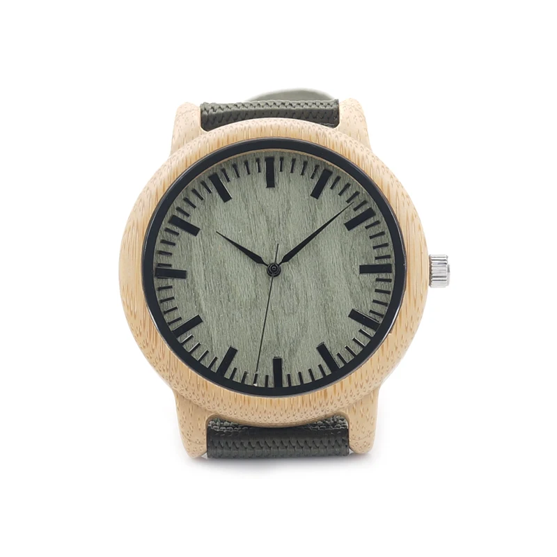 2017 БОБО птица бренд для женщин часы Роскошные Бамбук ручной работы древесины