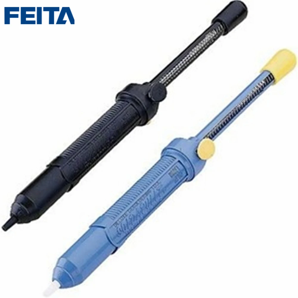 

FEITA 6pcs EDSYN DS017LS DS017 Anti-static Solder Sucker Desoldering Pumps Blue Black Removal Vacuum Soldering Iron Desolder