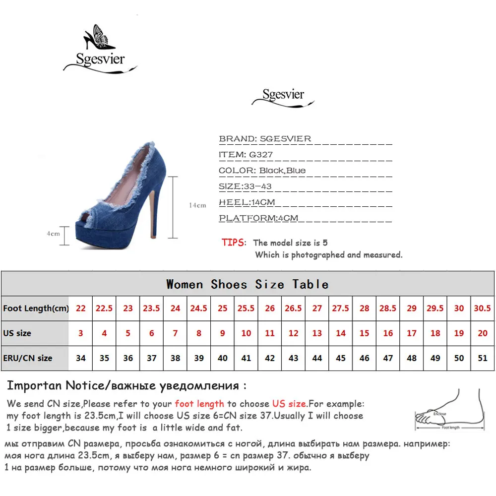 Sgesvier/летние женские туфли лодочки обувь на тонком каблуке женская джинсовая с