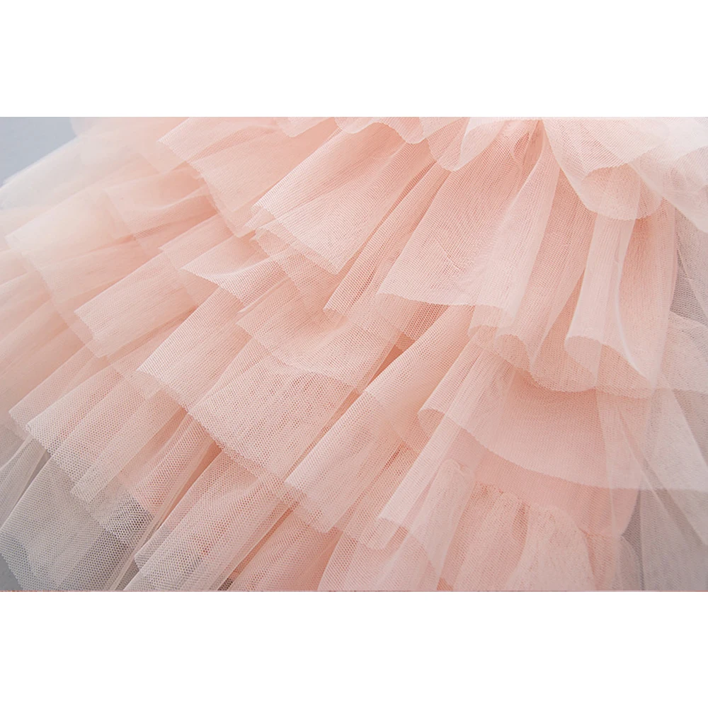 Babyinstar Baby Girls Princess Dress 2019 Full Sleeve Kids Lace Patchwork Mesh Party Toddler Big Bow Dresses for | Детская одежда и