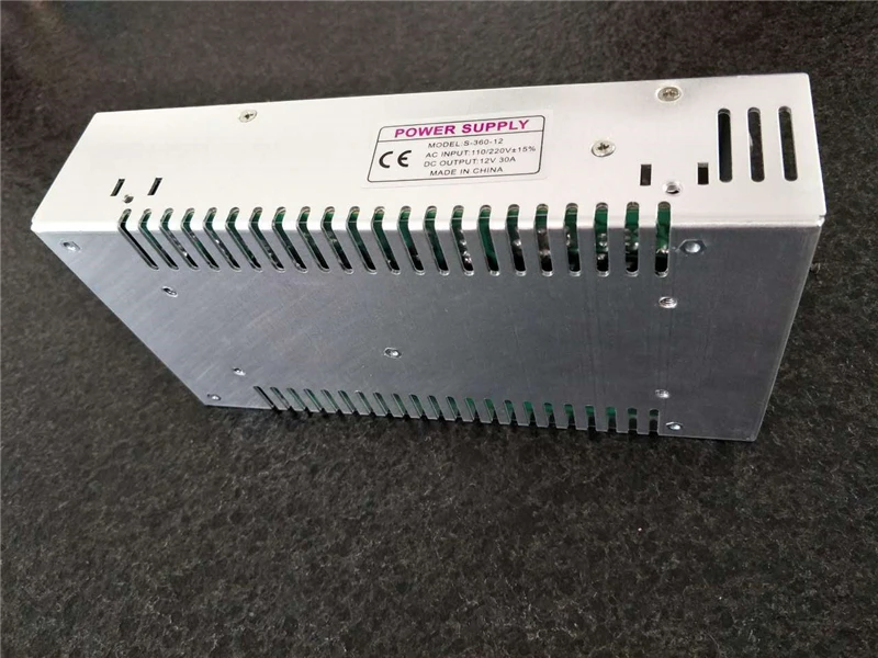 360W 12V 30A драйвер импульсного источника питания для светодиодной ленты AC 110-260V 110V 220V