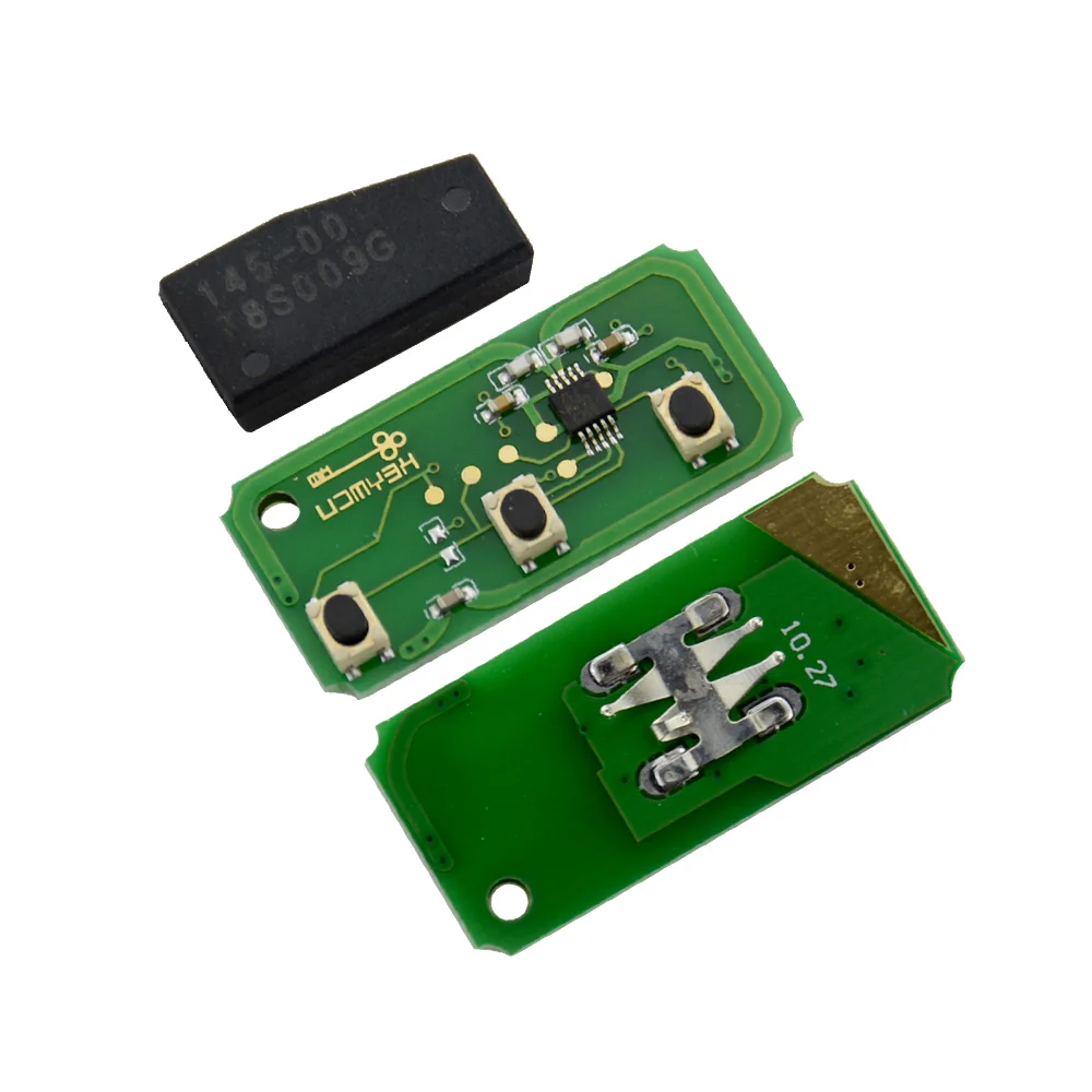 OkeyTech 5 шт./лот 3 кнопки флип дистанционного Smart ключи 433 МГц 4D60 чип для Ford Focus Mondeo Galaxy