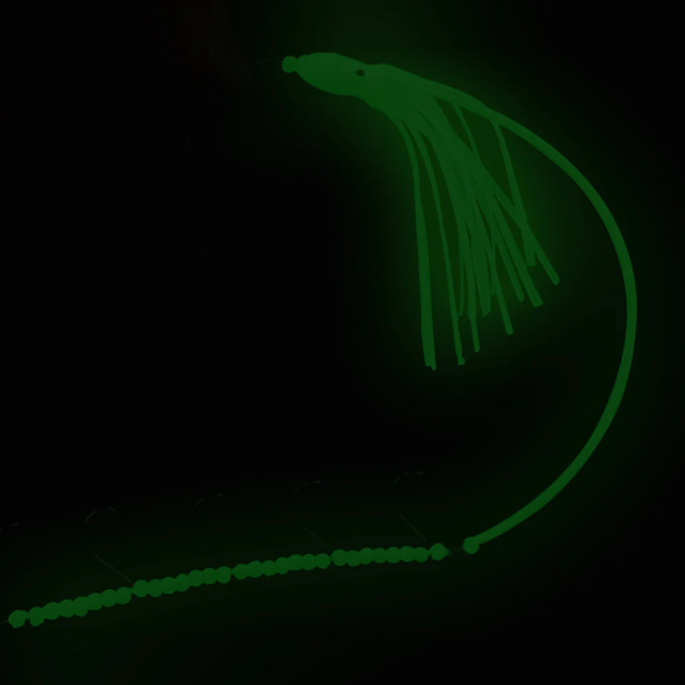 1 шт. рыболовные джиг Крючки для кальмара 33 см 7 г силиконовая приманка ночного