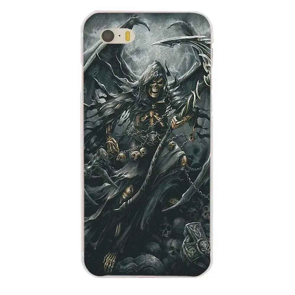 Стиль дизайн Grim Reaper Готический Ангел смерти для Xiao mi 3 4 4C 4i 5 5S 5X 6 6X 8 SE A1 Max x 2 Note