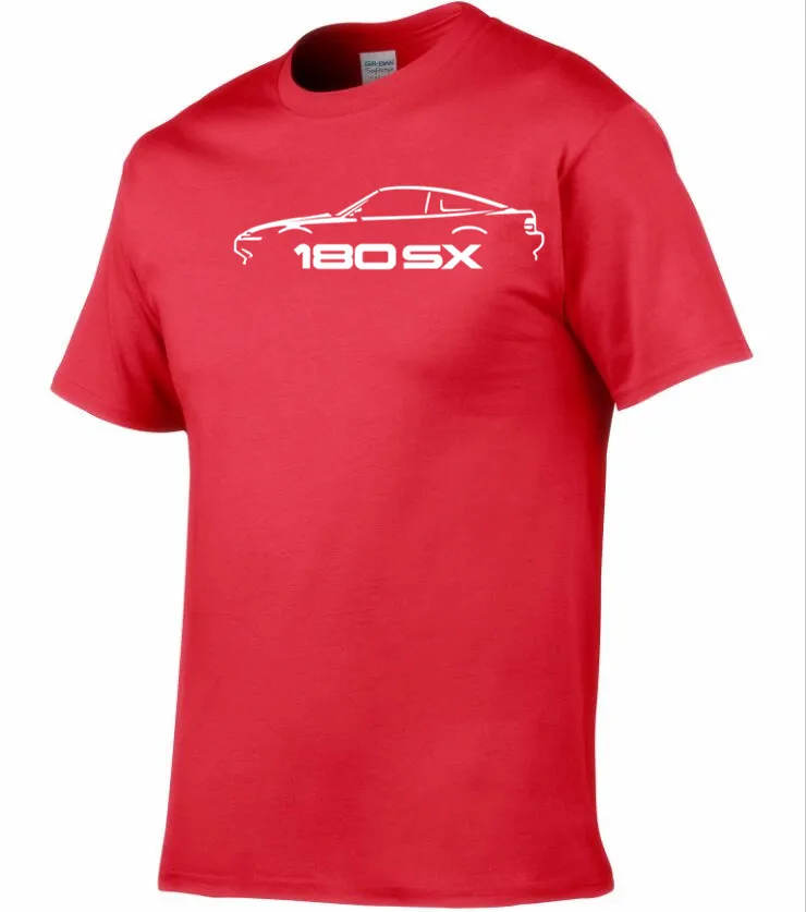AUTOTEES футболка для японского NISSAN 180SX CAR ENTHUSISTS|Мужские футболки| |