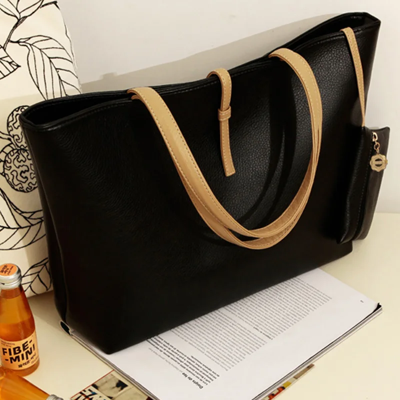 Большая сумка на плечо Новая женская/женская через мессенджер вместительная