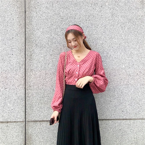 Женский весенний комплект из 2 предметов пуловер с v-образным вырезом