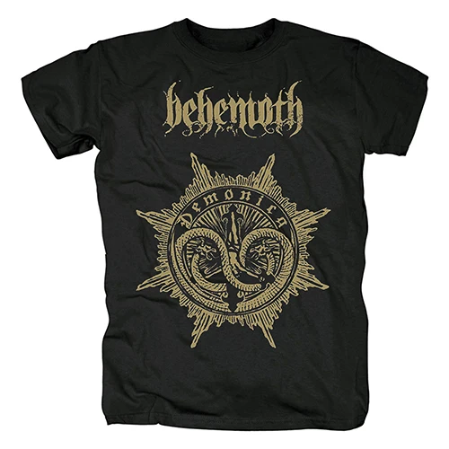 4 Bloodhoof behemoth группа Death Metal прогрессивный металл рок-н-ролл Топ Футболка Азиатский размер - Цвет: 4