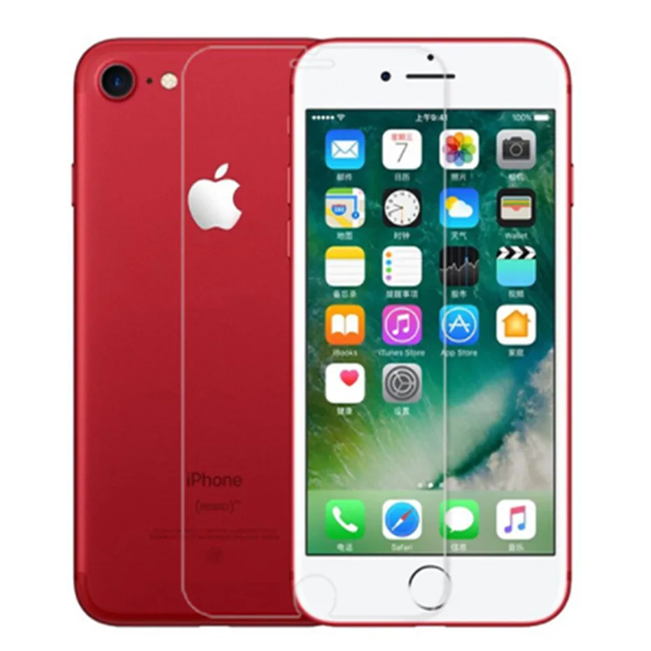 5 шт. защита для экрана iphone 7 8 6 6s plus 5S se 5c ультратонкое закаленное стекло X XS Max XR
