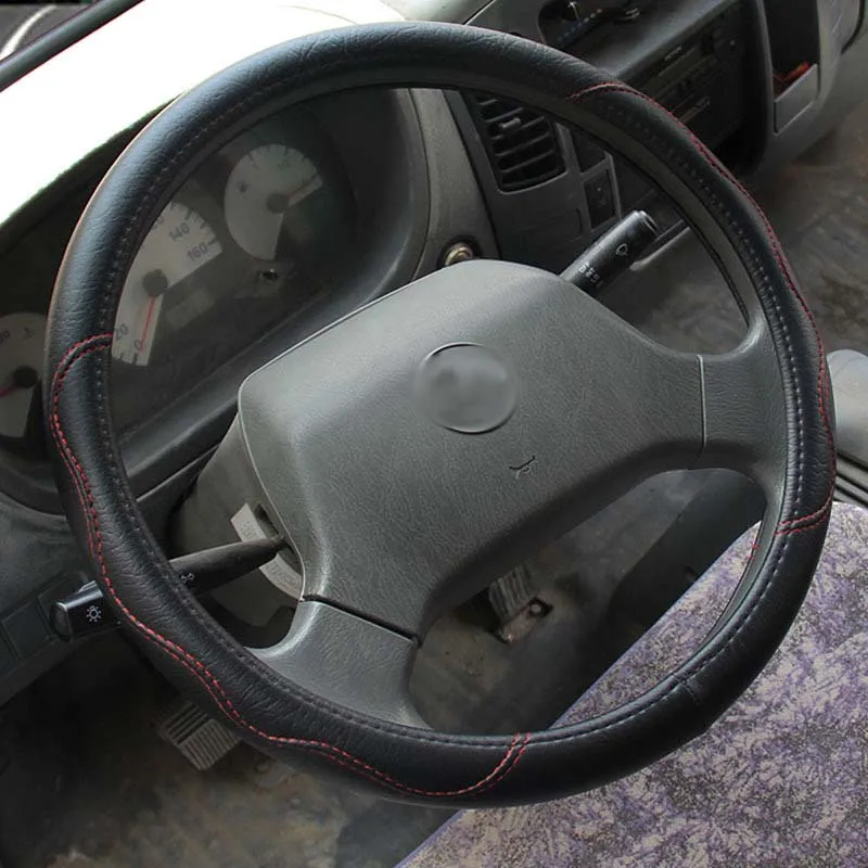 

Cover on steering wheel For Diameter 36/37/38/39/40/41/42/43/44/45/46/47/48/49/50 CM For Car truck bus van steering cover