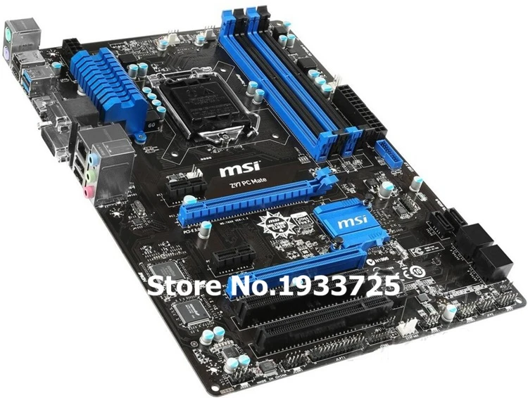 MSI Z97 PC Коврики LGA1150 DDR3 настольная материнская плата полностью протестирована |