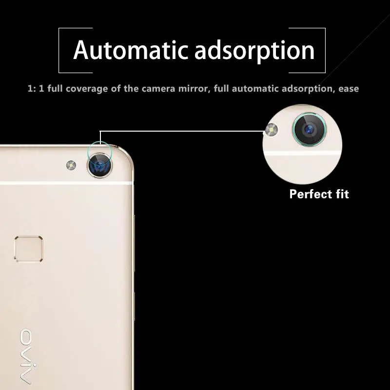 Ультра-тонкая задняя Камера объектив из закаленного Стекло пленка для vivo X6 5 2