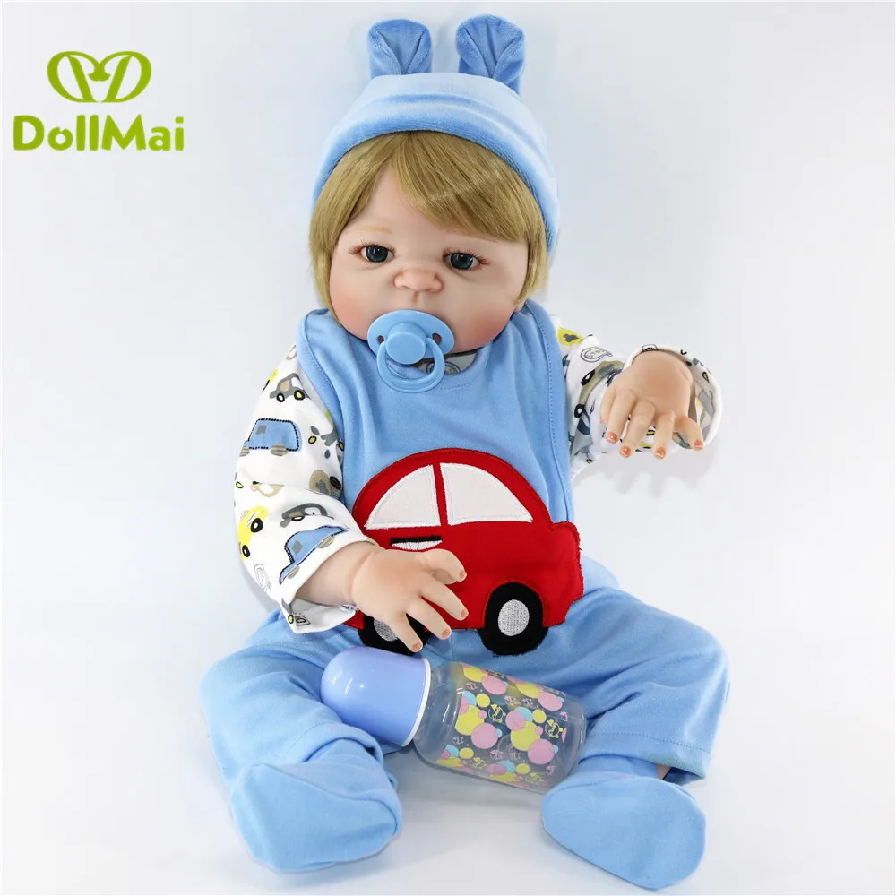 NPK 23 &quotПолное Тело силикон Reborn Baby boy Кукла реборн игрушки купаться играть дома