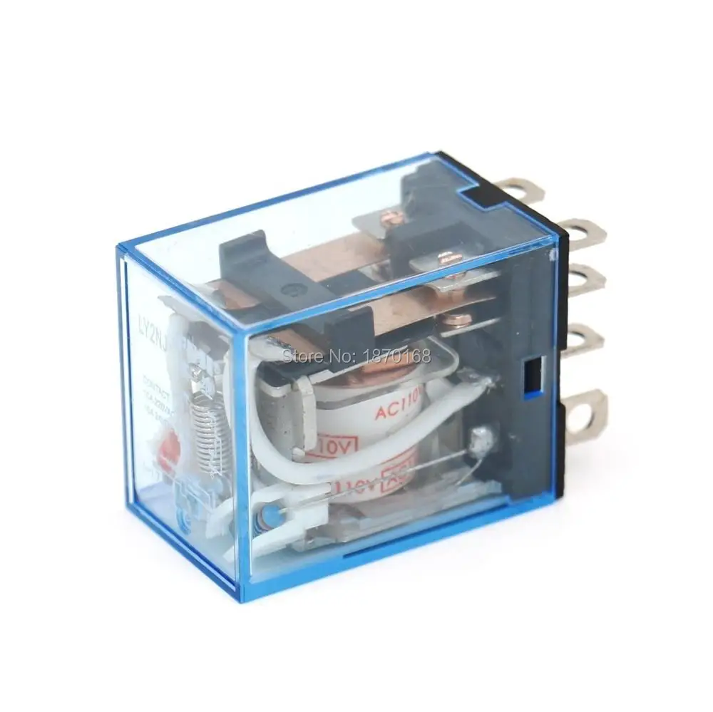 LY2N J AC 220V / 110V Катушка 8 Pin DPDT реле listrik 10A 240VAC 24VDC|Реле| |