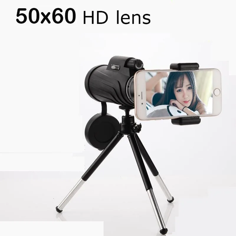 Оптический телескоп с зумом для мобильного телефона 50x60 смартфонов iphone samsung huawei