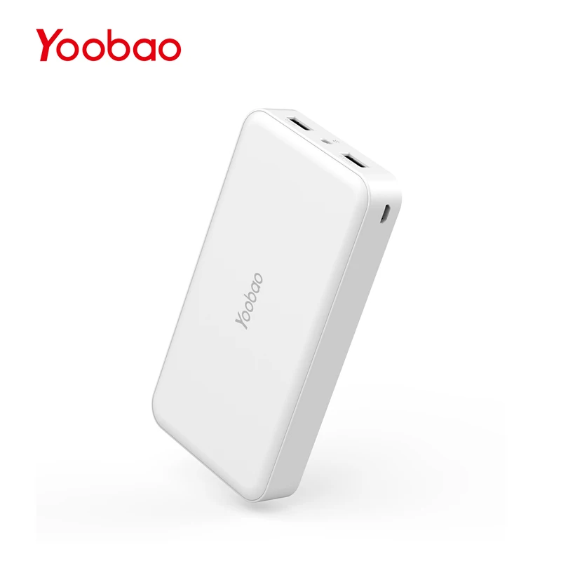 Yoobao M20 Портативное Зарядное устройство 20000 мАч внешний аккумулятор со дврйными USB