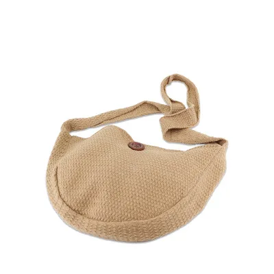 Женская сумка через плечо в японском стиле женская зимняя модная шерстяная тоут