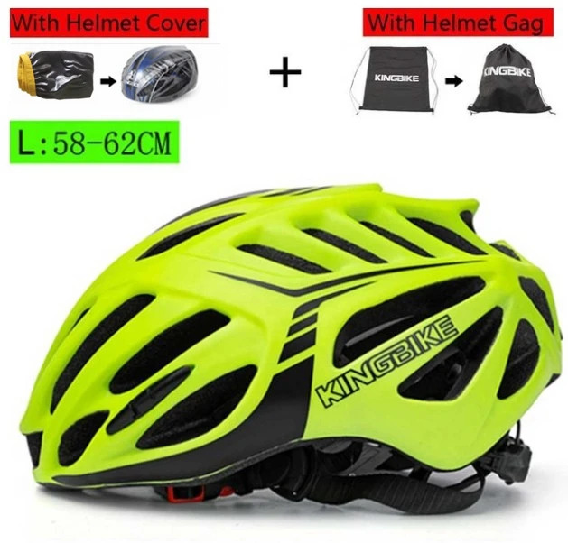 J-668-3 Kingbike Сверхлегкий дорожный велосипедный шлем MTB велосипедный шлем цельно-Формованный дорожный велосипедный шлем Capacete Casco Ciclismo 58-62 см - Цвет: J-668-3