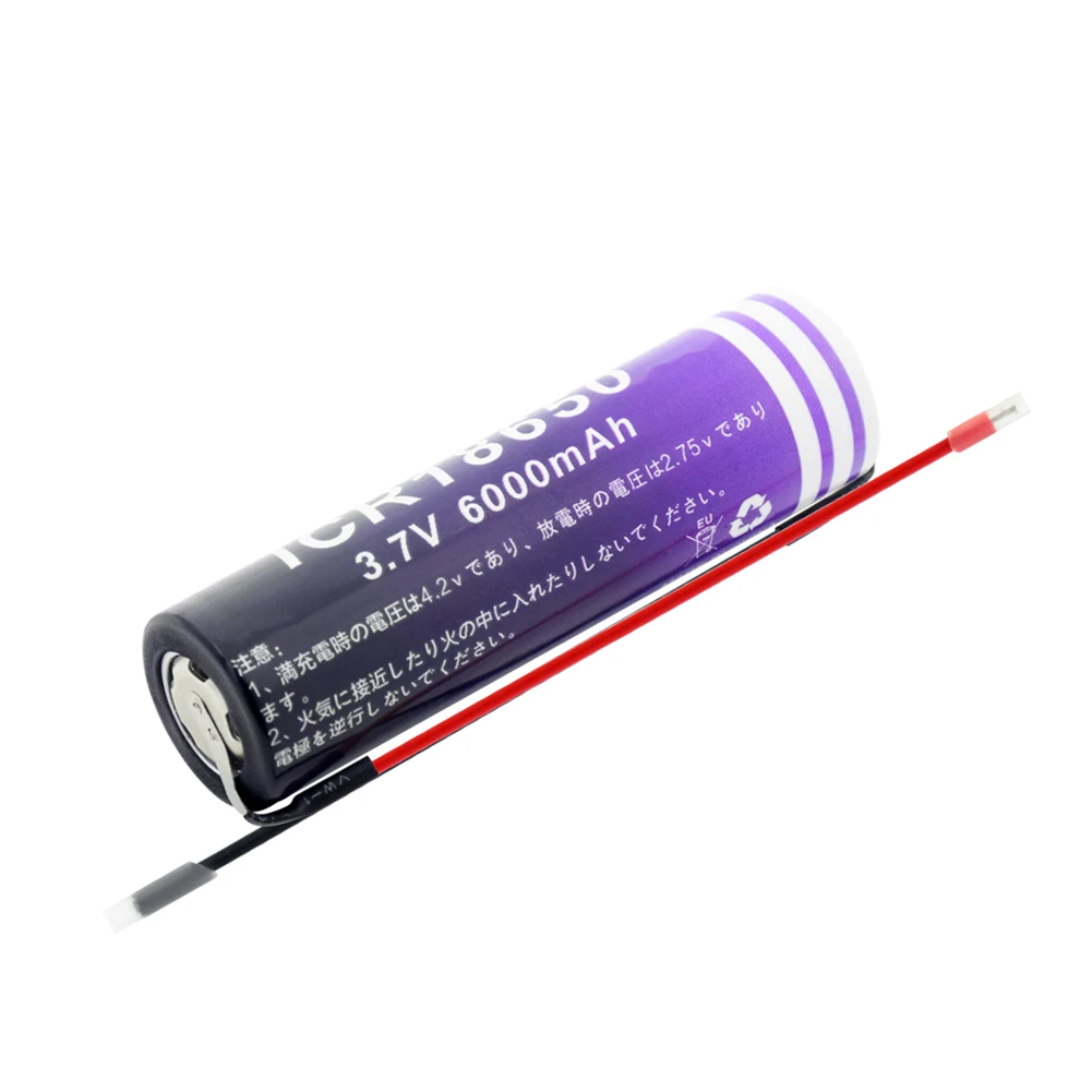 6/8/10 шт 3 7 V 6000mAh 18650 литиевая запасная батарея для фонарь Power Bank радио Светодиодный