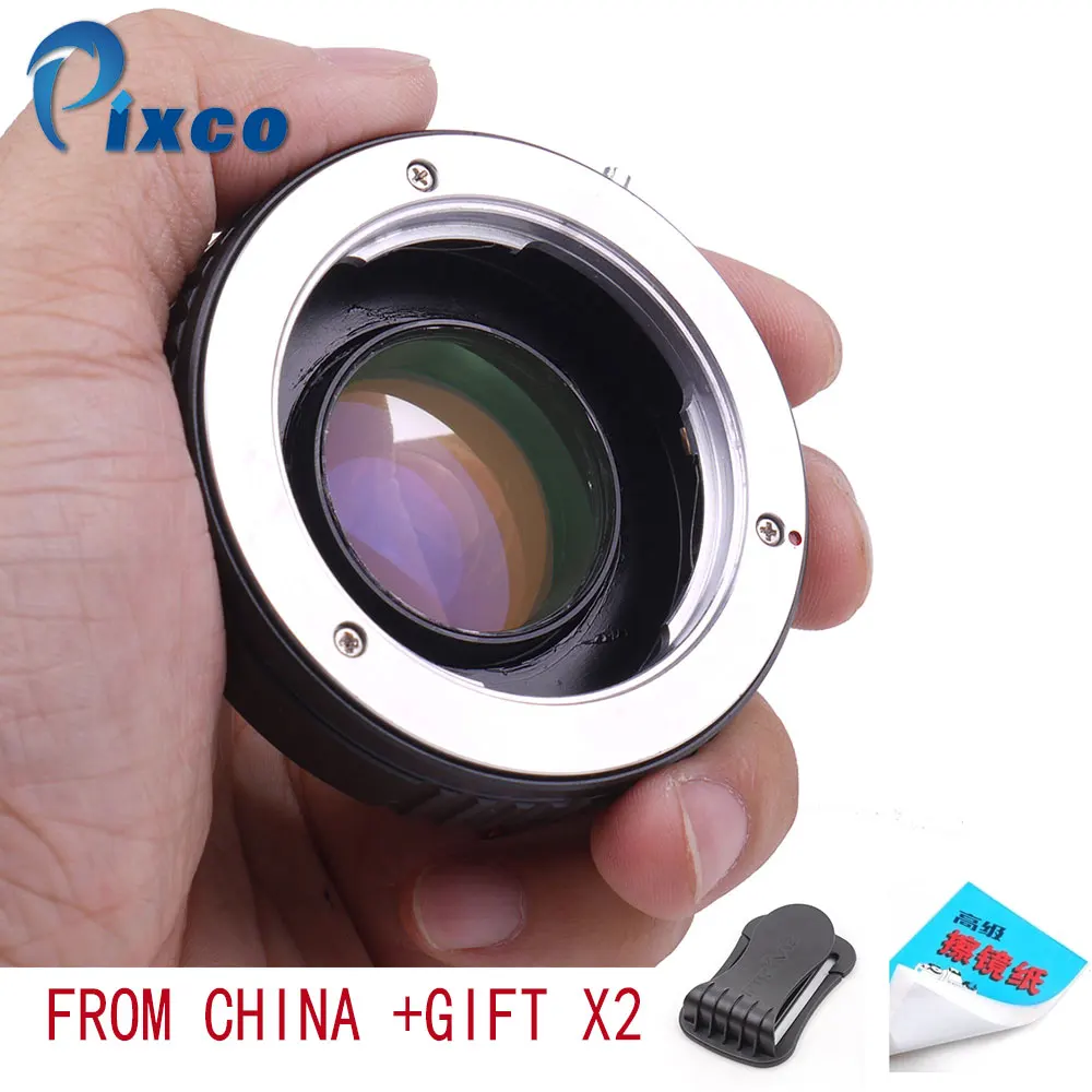 Адаптер для объектива Pixco MD M 4/3 с усилителем скорости Minolta подходит камеры Micro Four