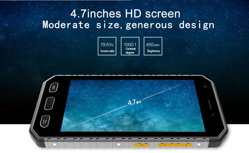 S30 4,7 дюймов водонепроницаемый ударопрочный IP68 4G мобильный телефон Android 6,0 MTK6735 четырехъядерный 2 Гб ram 16 Гб rom смартфон gps